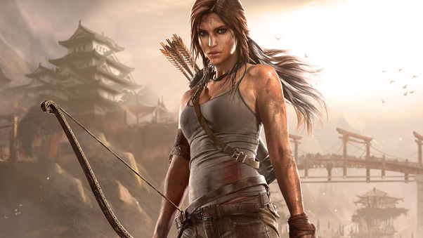Lara Croft Arts Wallpaper