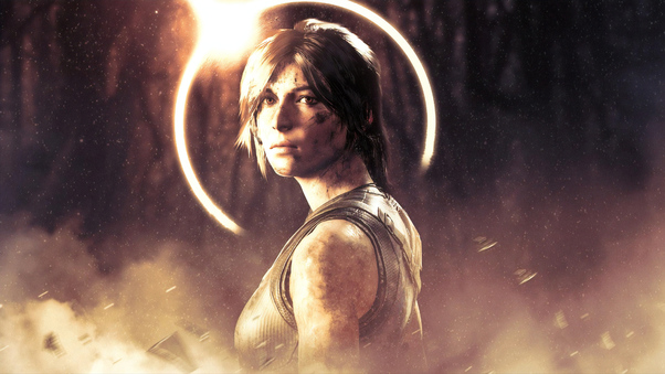 Lara Croft From Shadow Of The Tomb Raider Wallpaper