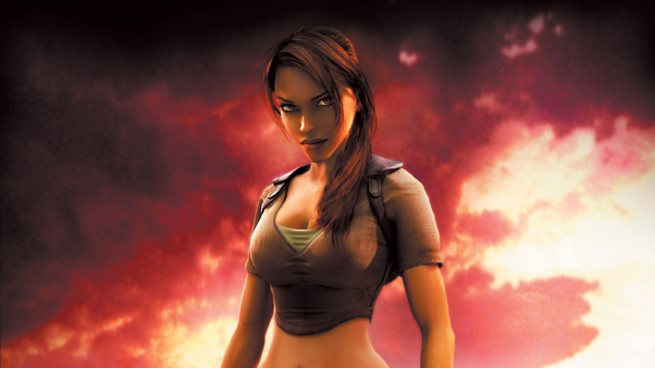 Lara Croft In Tomb Raider Game 4k Wallpaper