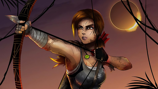 Lara Croft Shadow Of The Tomb Raider Artwork 4k Wallpaper