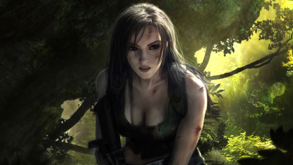 Lara Croft Tomb Raider 5k Wallpaper