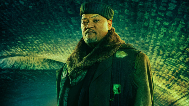 Laurence As Fishburne Bowery King In John Wick Chapter 4 Wallpaper