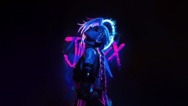 League Of Legends Jinx Heroic Legacy Wallpaper