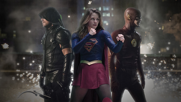 Legends Of Tomorrow Flash Arrow Supergirl Wallpaper