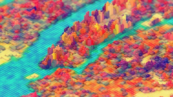 Lego Abstract Wallpaper