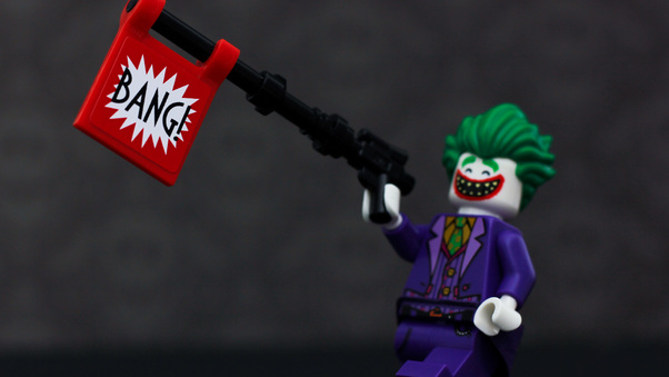 Lego Joker Funny Wallpaper