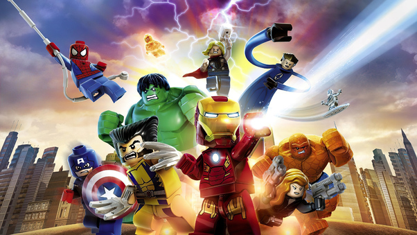 Lego Marvel Superheroes 4k Wallpaper