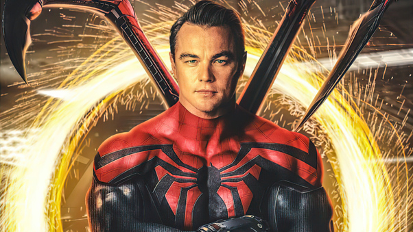 Leonardo DiCaprio As Spiderman 4k Wallpaper