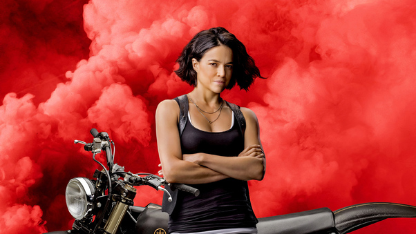 Letty Ortiz In In Fast And Furious 9 2020 Movie Wallpaper
