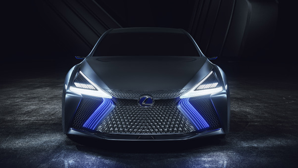 Lexus LS Concept 2017 Front Wallpaper