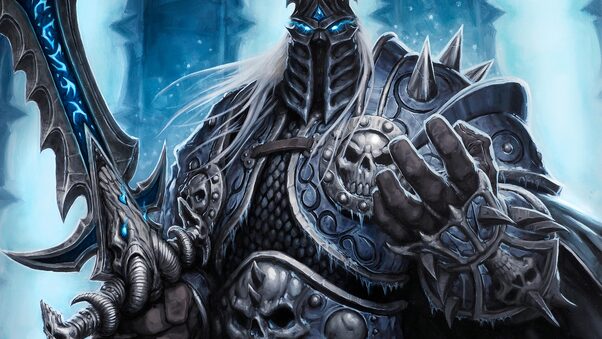 Lich King World Of Warcraft 4k 5k Wallpaper