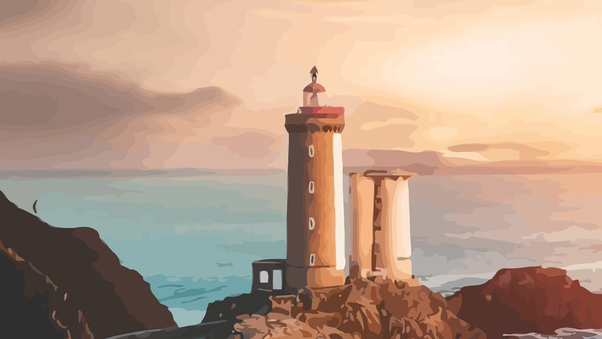 Lighthouse Artistic Wallpaper