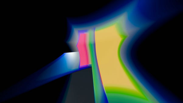 Lighting Glow Shape Wallpaper