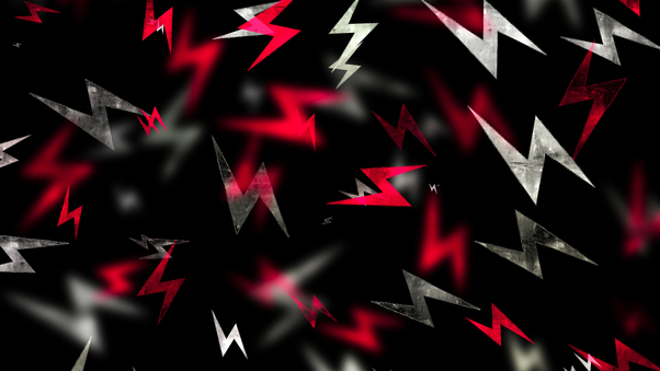 Lightning Abstract Art 4k Wallpaper