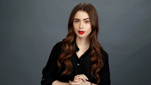 Lilly Collins 2019 Wallpaper