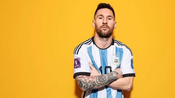 Lionel Messi Fifa World Cup Qatar 4k Wallpaper