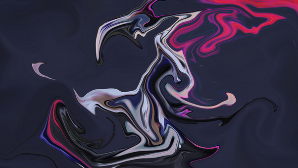 Liquid Abstract Paint Brushes 5k Wallpaper