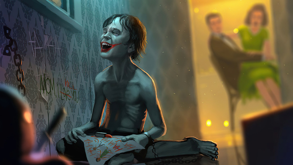 Little Joker Dark Days 4k Wallpaper
