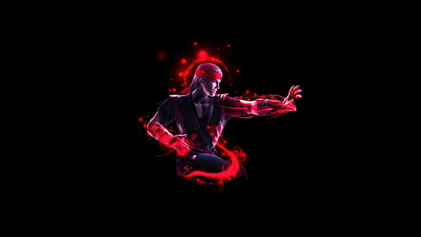 Liu Kang Mortal Kombat Minimal 5k Wallpaper