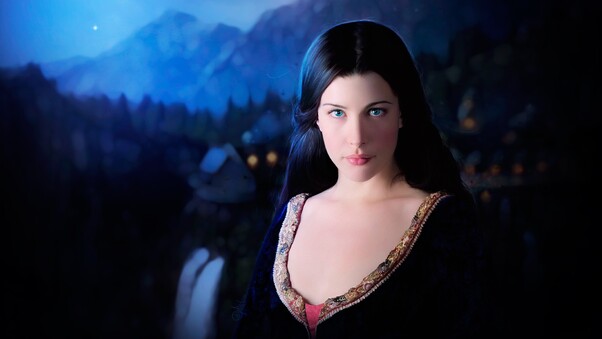 Liv Tyler In The Lord Of Rings Wallpaper