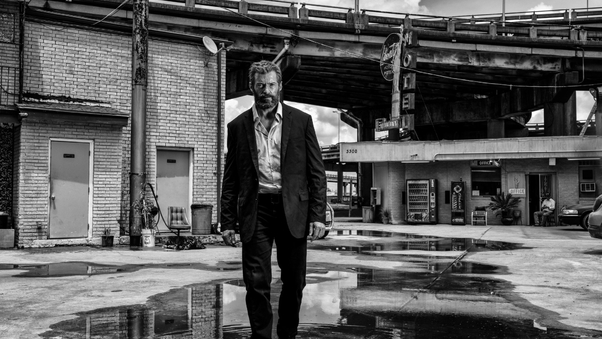Logan 2017 Hugh Jackman Suit Wallpaper