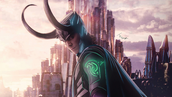 Loki Supervillain Wallpaper