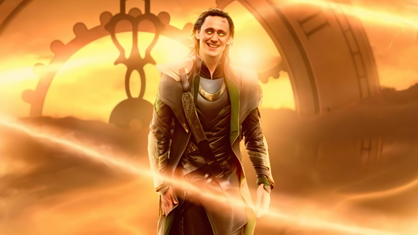 Loki The God Of Mischief Poster 4k Wallpaper