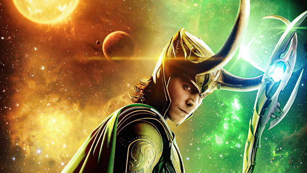 Loki The God Of Mischief Poster 5k Wallpaper
