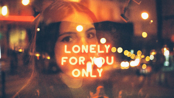 Lonely For You Only Manipulation Wallpaper