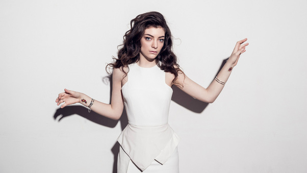 Lorde The Music Magazine 4k Wallpaper