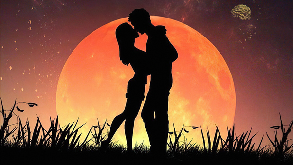 Lovers Romance 4k Wallpaper