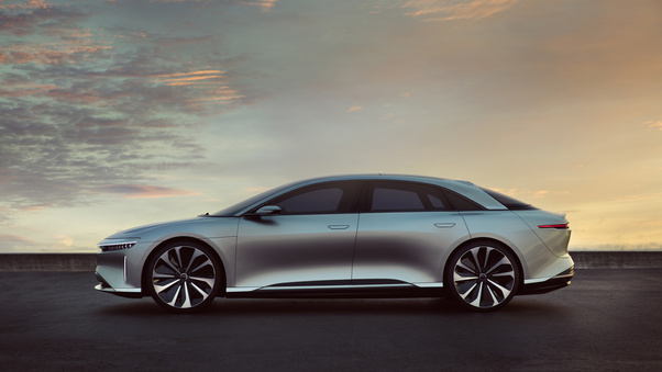 Lucid Air Concept Side View 4k Wallpaper