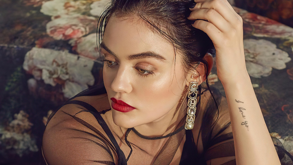 Lucy Hale The Glass Magazine Spring 2020 Wallpaper