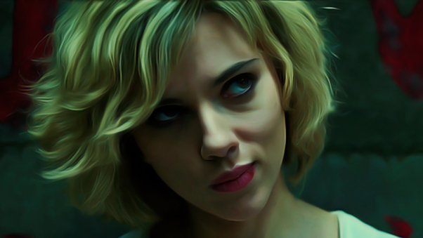 Lucy Scarlett Johansson Wallpaper