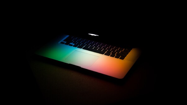 Macbook Keyboard Colorful Wallpaper