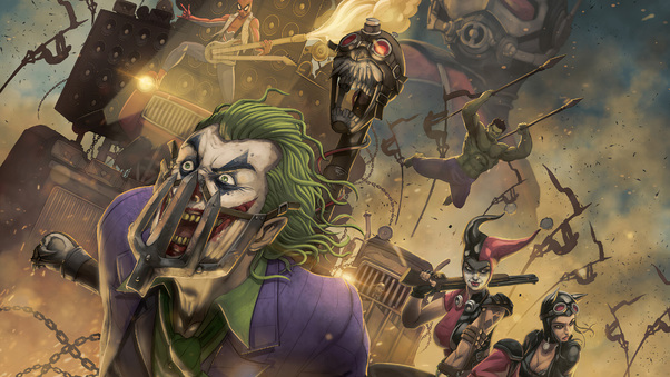 Mad Joker Fury Road 4k Wallpaper