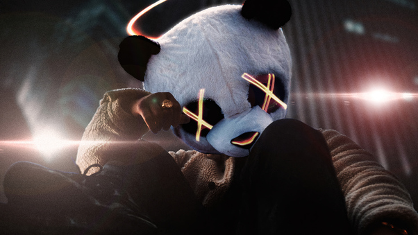 Mafia Panda 4k Wallpaper