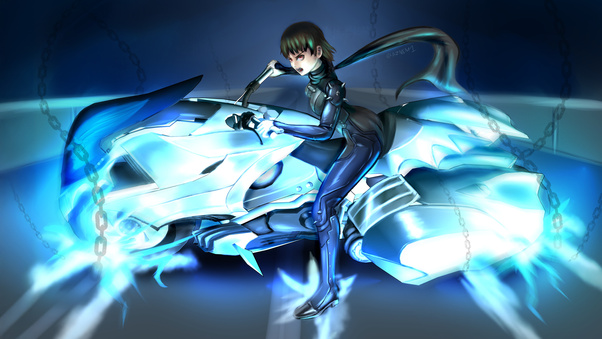 Makoto Where The Chain Breaks She Rides (3000x2000) Resolution Wallpaper