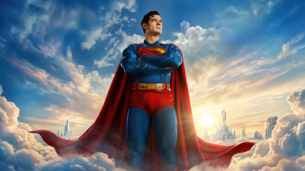 Man Of Steel Forever (1360x768) Resolution Wallpaper