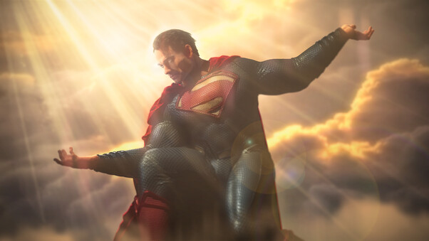Man Of Steel Superman 3D 4k Wallpaper