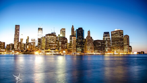 Manhattan Skyline Wallpaper