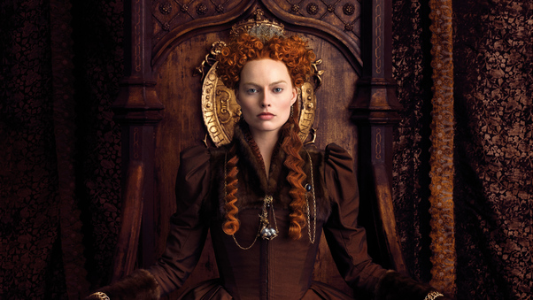 Margot Robbie As Elizabeth In Mary Queen Of Scots Movie 5k Wallpaper