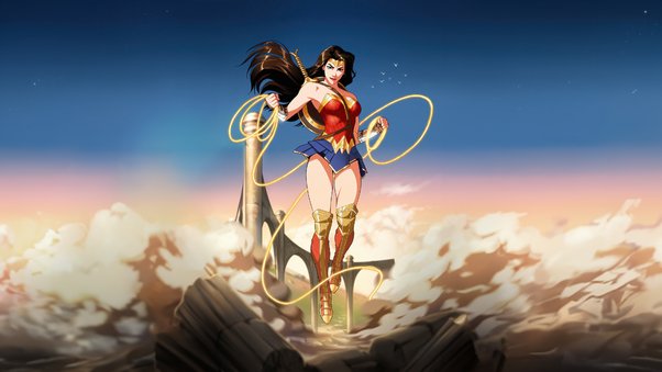 Mark Of Wonder Woman Wallpaper