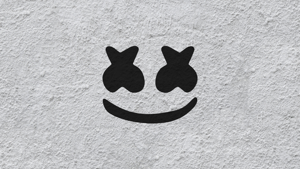 Marshmello Logo 4k Wallpaper