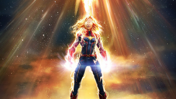 Marvel Captain Marvel Wallpaper