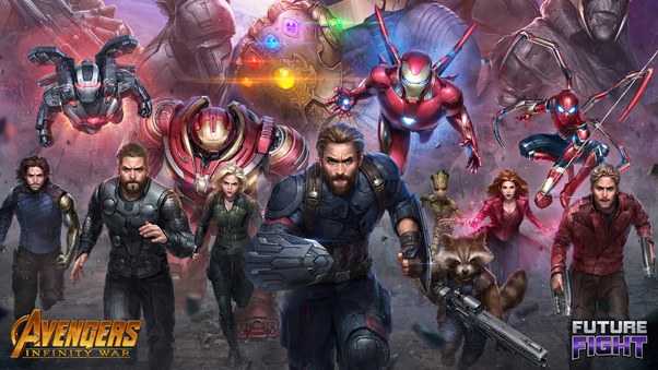 Marvel Future Fight Avengers Infinity War Wallpaper