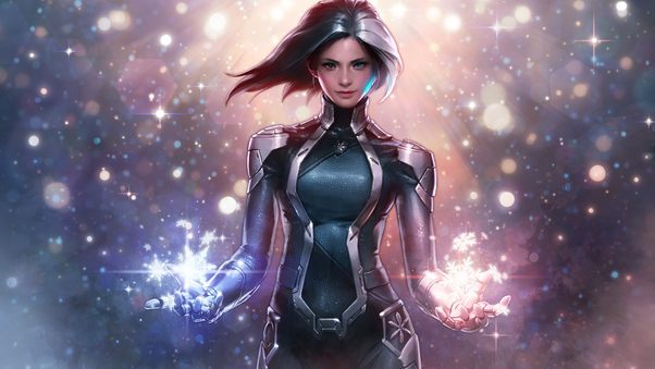 Marvel Future Fight Luna Snow Wallpaper