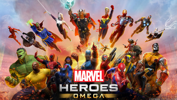 Marvel Heroes Omega Wallpaper