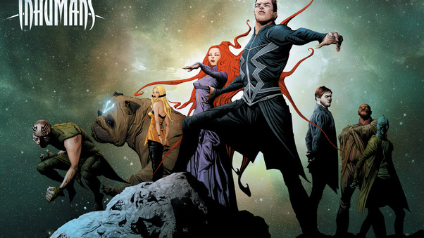 Marvel Inhumans Artwork Poster Wallpaper