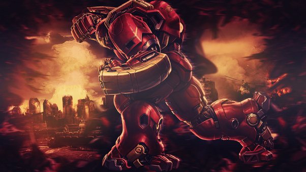 Marvel Iron Hulkbuster Wallpaper